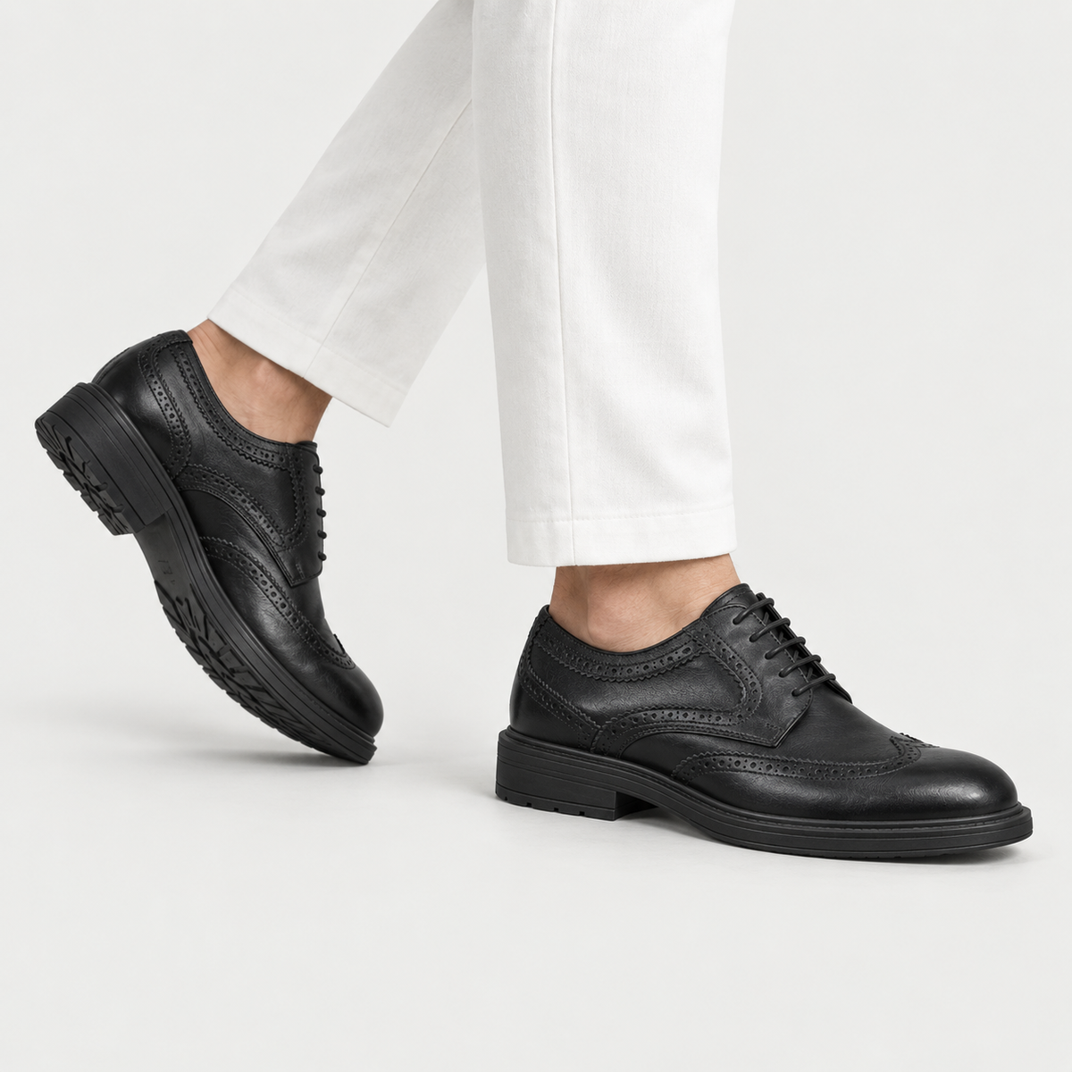 SIENA — Richelieu Brogue en Cuir