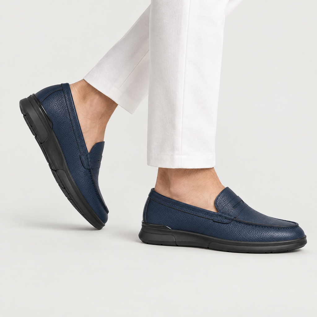VARENNA — Mocassin Confort en Cuir
