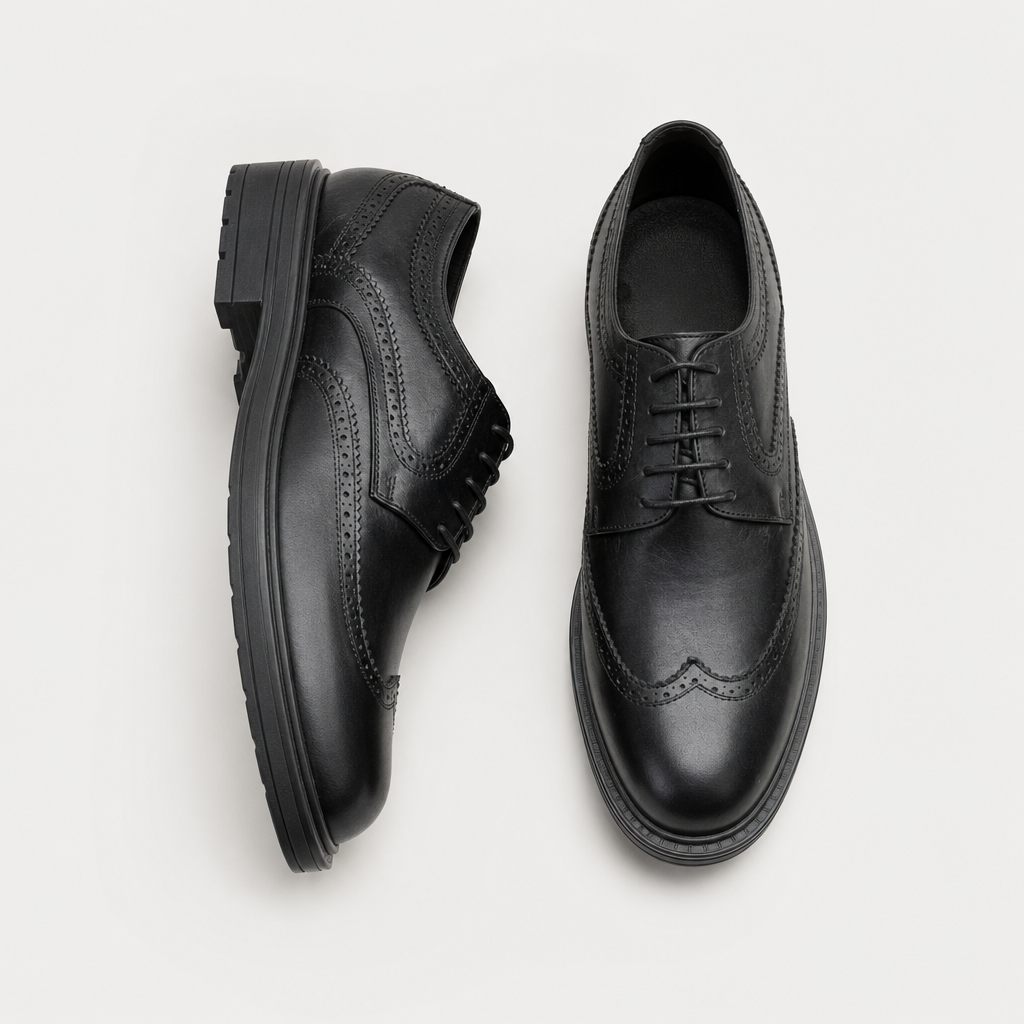 SIENA — Richelieu Brogue en Cuir