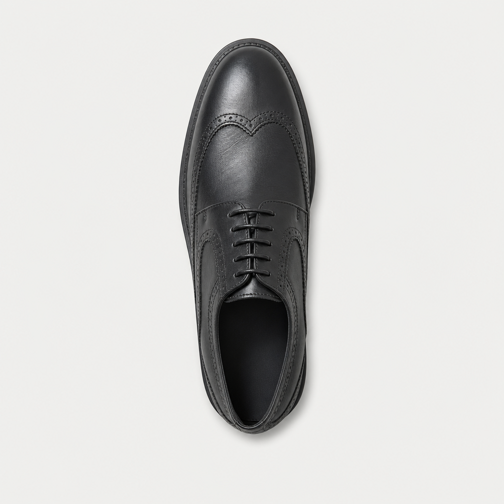 SIENA — Richelieu Brogue en Cuir